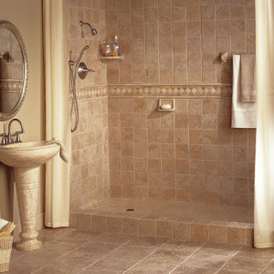 bathroom design natural stone